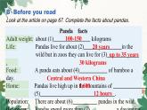 沪教牛津版英语八下 Module 3 Unit 5  Save the endangered animals Getting ready & Reading课件