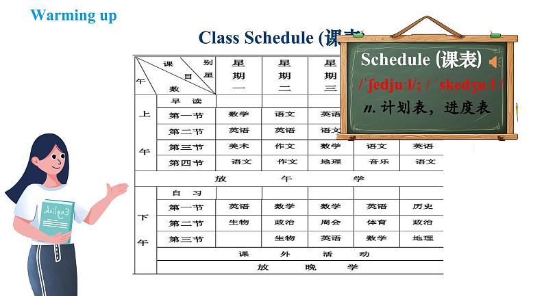 Unit 4 My Favourite Subject Section B（1a-2b)（课件） 2024-2025学年人教版（2024）英语七年级上册第6页