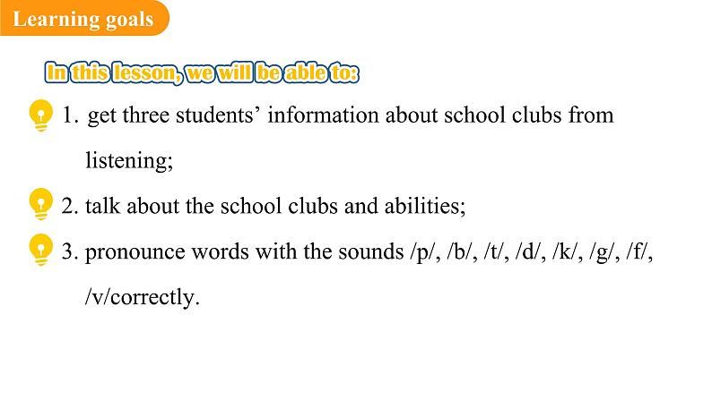 Unit 5 Fun Clubs Section A (1a-1d+pronunciation)（课件） 2024-2025学年人教版（2024）英语七年级上册第5页