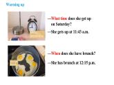 Unit 6 A Day in the Life Section A Grammar Focus（课件） 2024-2025学年人教版（2024）英语七年级上册