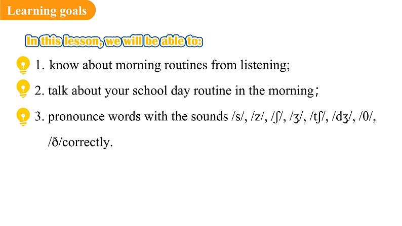 Unit 6 A Day in the Life Section A（1a-1d+pronunciation）（课件） 2024-2025学年人教版（2024）英语七年级上册第5页