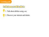 Unit 5 Fun Clubs Section A Grammar Focus（课件） 2024-2025学年人教版（2024）英语七年级上册