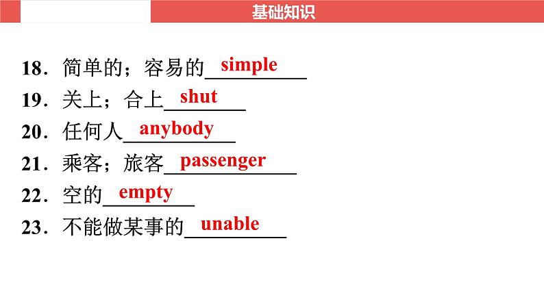 外研版九年级上册 Module 3～Module 4-【知识梳理】2025年中考英语一轮教材梳理课件（外研版）第5页