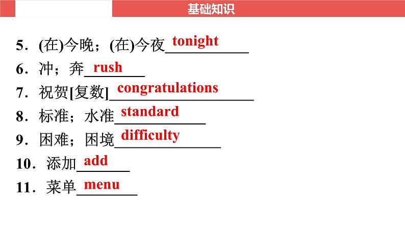 外研版九年级上册 Module 11～Module 12-【知识梳理】2025年中考英语一轮教材梳理课件（外研版）第3页