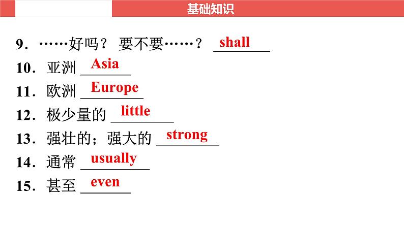 外研版七年级上册 Module 6～Module 10-【知识梳理】2025年中考英语一轮教材梳理课件（外研版）第3页