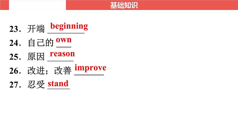 八年级上册 Unit 5～Unit 6-【知识梳理】2025年中考英语一轮教材梳理（人教版）课件PPT第4页