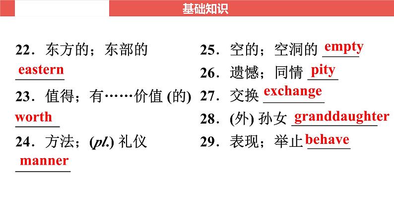 九年级全一册 Unit 9～Unit 10-【知识梳理】2025年中考英语一轮教材梳理（人教版）课件PPT第4页