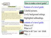 滬教版（2024）七年級英語上冊Unit6TravellingaroundAsia第4課時Writing課件