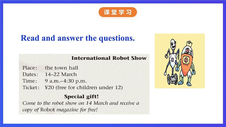 牛津译林版英语九下 Unit 3 Robot Integrated skills & Study skills 课件第4页