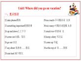 考点串讲01 Unit 1-4 复习课件-2024-2025学年初中八年级上英语期末考点课件（人教版）
