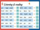 新譯林版初中英語七上Unit 3 Pronunciation 名校課件