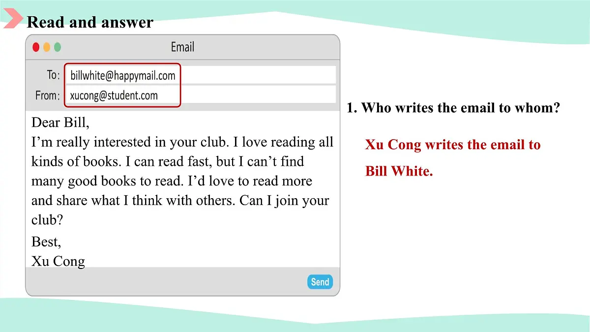 七年级上册（2024）英语人教版Unit 5 Fun Clubs Section B 第2课时 课件第6页