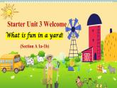 2024-2025学年人教版英语七年级上册 Starter Unit 3 Welcome! Section A (1a-1b) 课件