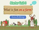 2024-2025學年人教版英語七年級上冊 Starter Unit 3 Writing 課件