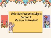 人教版七上英语   Unit4 My Favourite Subject Section A 课件