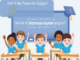 人教版七上英语  Unit4 My Favourite Subject Section A课件