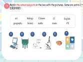 人教版七上英语  Unit4 My Favourite Subject Section A课件