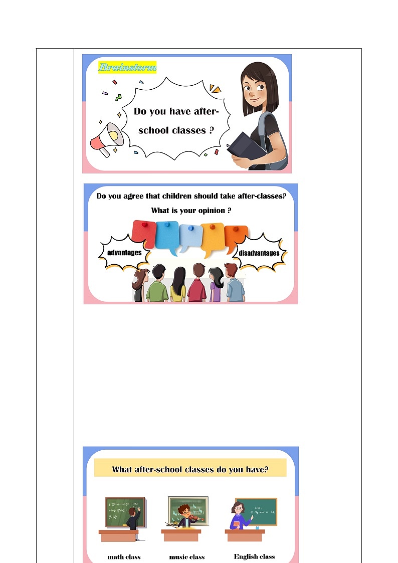 人教版英语八下 Unit 4 Why don’t you talk to your parents 第6课时 Section B 3a-self check 导学案第2页