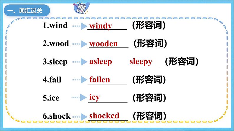 人教版英语八下 Unit 5 What were you doing when the rainstorm came  单元复习 课件第3页