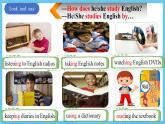 人教版英语九年级全册 Unit 1 How can we become good learners Section A Grammar focus-4c  语法课课件+学案（内含知识点精讲+分层练习）