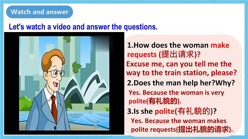 人教版英语九年级全册Unit 3 Could you please tell me where the restrooms are Section B 2a-2e 阅读课课件第7页