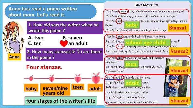 人教版英语九年级全册 Unit 7 Teenagers shoud be allowed to choose their own clothes. Section A 3a-3c 阅读课课件第7页