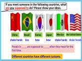 人教版英语九年级全册 Unit 10 You're supposed to shake hands.  Section A 3a-3c阅读课课件+学案（内含知识点精讲+分层练习）