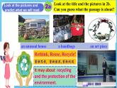 人教版英语九年级全册 Unit 13 We're trying to save the earth! Section B 2a-2e 阅读课 课件+学案 (内含知识精讲+分层作业)