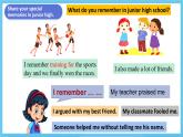 人教版英语九年级全册 Unit 14 I remember meeting all of you in Grade 7.  Section B 3a-Self check 写作课课件+学案（内含知识点精讲+分层练习）