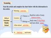 新譯林版初中英語七上Unit 4 Reading 課件