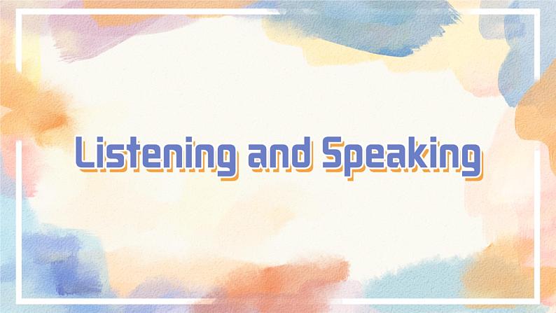 新外研版初中英语七上Unit3 Listening and speaking课件第3页