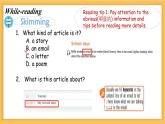 新譯林版初中英語七上Unit 4 reading 課件
