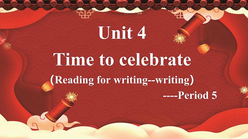 新外研版初中英语七上Unit4 Reading for writing-writing 课件第1页