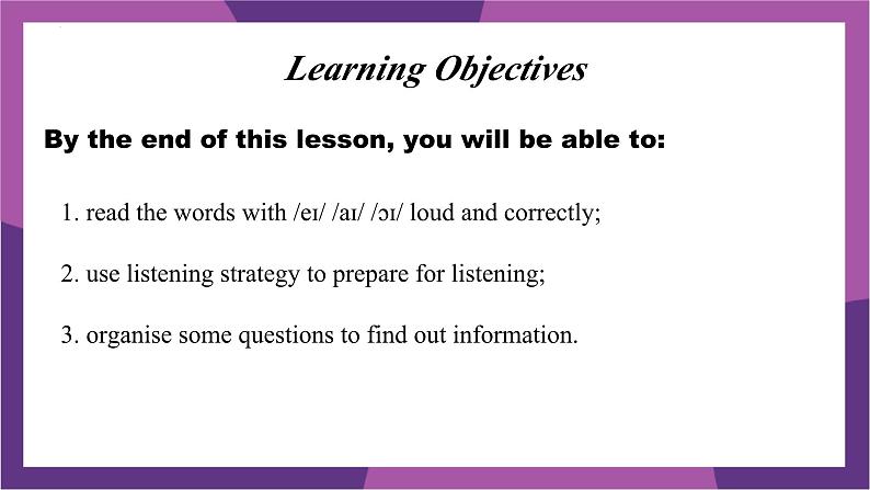 新外研英语七上Unit5 Developing ideas-Listening and speaking课件第2页