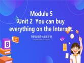 外研版英语七下 Module 5 Unit 2《You can buy everything on the Internet.》课件