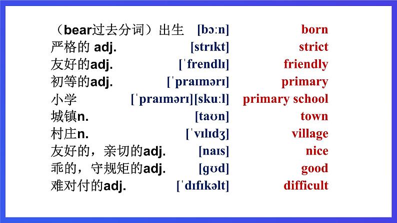 外研版英语七下 Module 7 Unit 1《I was born in a small village》课件第1页