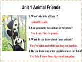 Unit 1 Animal Friends（第1課時）Opening page-Section A（1a-1d） - 七年級英語下冊 同步教學課件+同步練習（人教版2024）