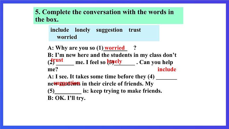 外研版英语八下 Module 9 Unit 3《Language in use 》课件第7页