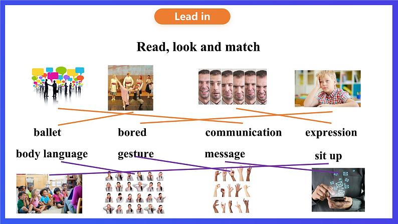 沪教牛津版（六三制）英语八下  Unit 2《 Body language》第2课时Reading II+Listening 课件第3页