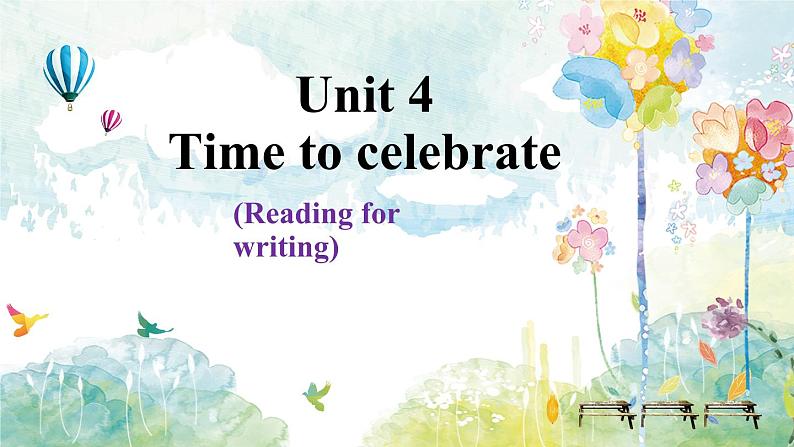 新外研版初中英语七上Unit4 Period 4 Reading for writing课件第1页