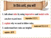 Unit 2 No Rules, No Order（第1課時(shí)）Opening page-Section A（1a-1e） - 七年級(jí)英語下冊(cè) 同步教學(xué)課件+同步練習(xí)（人教版2024）