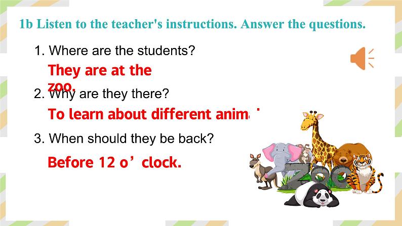 Unit 1 Animal Friends Period 1 Section A（1a-1d） - 七年级英语下册 同步教学课件（人教版2024）第5页