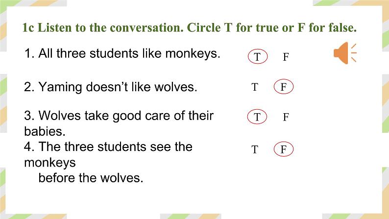 Unit 1 Animal Friends Period 1 Section A（1a-1d） - 七年级英语下册 同步教学课件（人教版2024）第7页