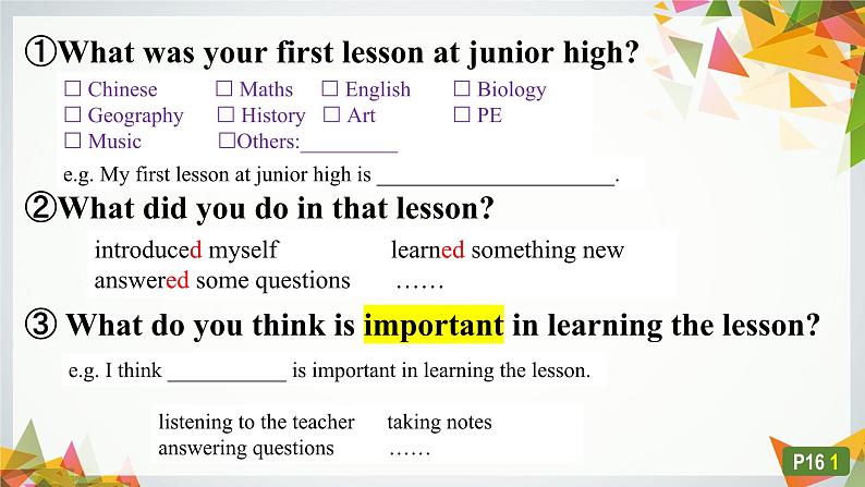 新外研版初中英语七上Unit1 Period 1(Starting out understanding ideas)课件第8页