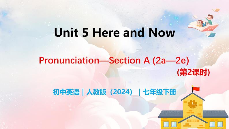 Unit 5 Here and Now 第2课时 Section A（Pronunciation-2a-2e）第1页