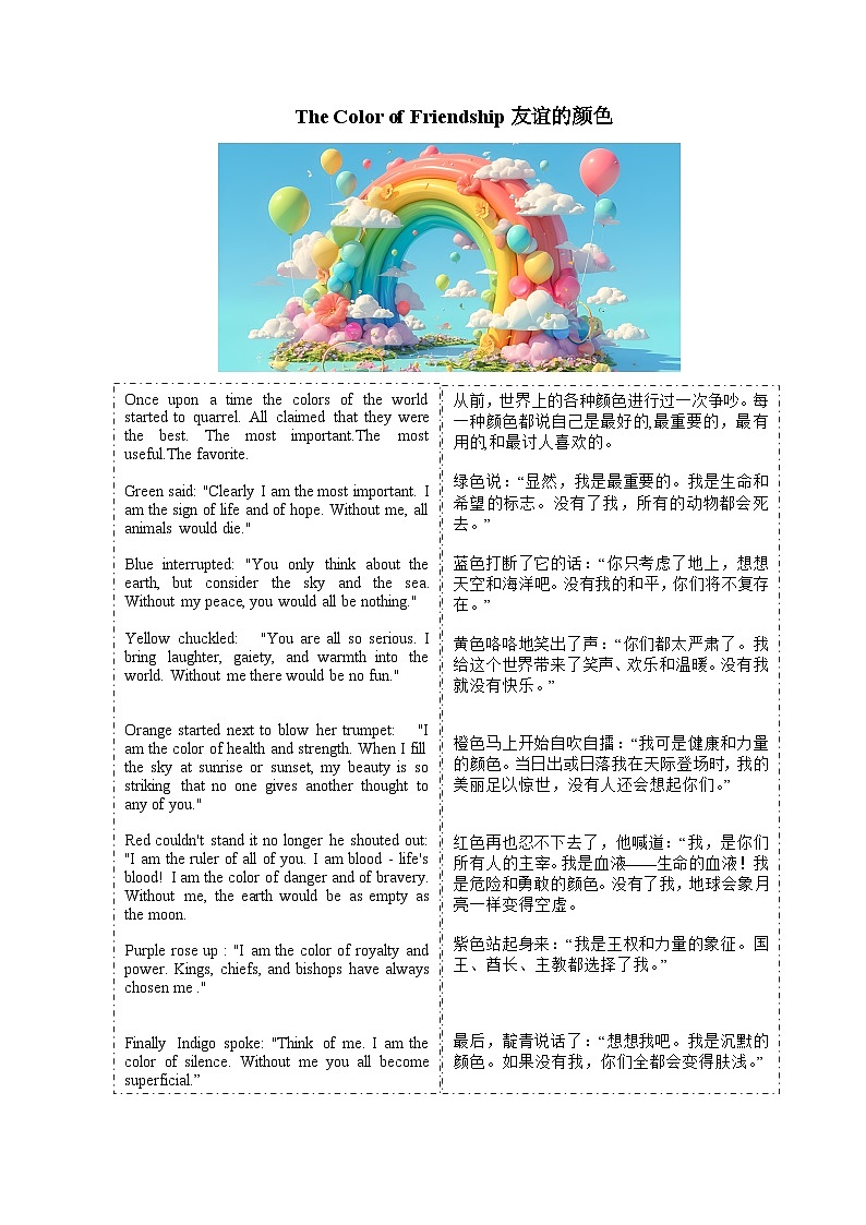 Unit 1（人与社会：良好的人际关系与人际交往）【同步拓展阅读】第2页