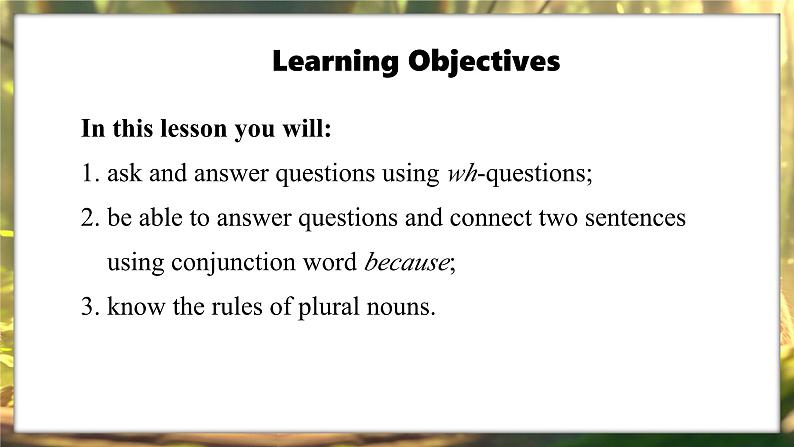 人教版（2024）英语七年级下册--Unit 1  Animal Friends Section A Grammar Focus （课件）第2页