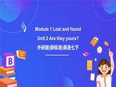 外研版(新标准)英语七下 Module 1 Unit 2《Are they yours》课件+单元教案+课后练习+学习任务单+素材