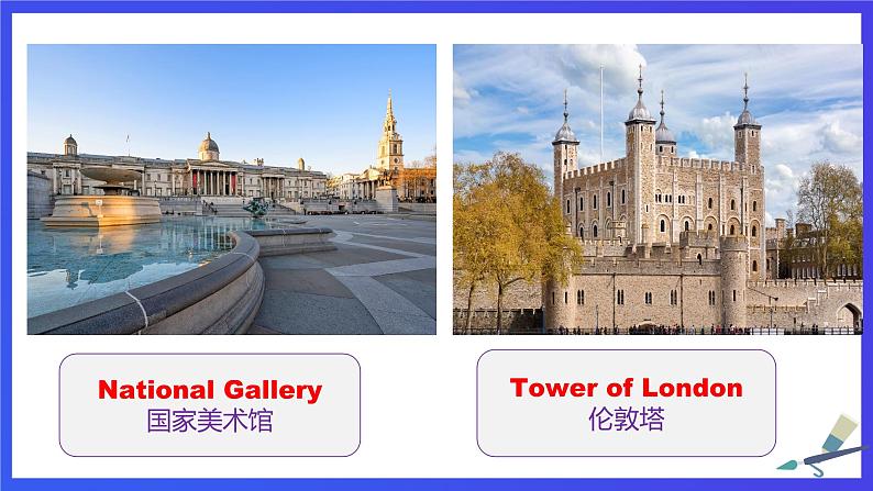 外研版(新标准)英语七下 Module 6 Unit 2《The London Eye is on your right》课件第7页