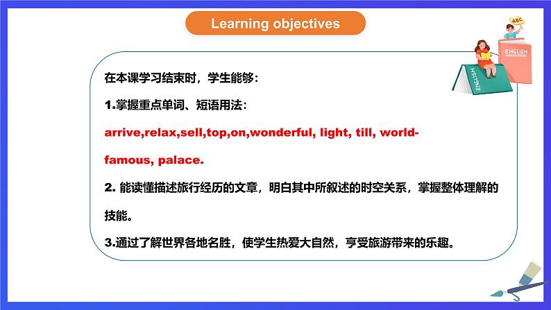 外研版(新标准)英语七下 Module 10 Unit 2《This morning we took a walk》课件第2页